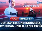 Projo: Jokowi Keliling Indonesia Bukan untuk Bangun Oposisi Prabowo di Pilpres 2029