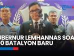 Gubernur Lemhannas: Rencana Pembangunan 500 Batalyon Untuk Percepat Program Prioritas Nasional