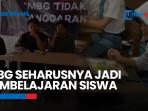 Pengamat Sebut MBG Seharusnya Menjadi Bahan Pembelajaran Siswa, Bukan Sekadar Ambisi Politik