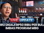 Sidang MK: Guru Digaji Rp50 Ribu Per Bulan Imbas Program MBG, Dipotong BPJS Tinggal Rp15 Ribu