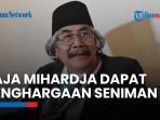 Jaja Mihardja Cerita Soal Penghargaan Bintang Budaya Parama Dharma dari Presiden Prabowo