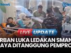 Kondisi Siswa Korban Ledakan SMAN 72, Dirawat di RSIJ & Biaya Ditanggung Pemprov