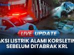 Polisi Sebut Taksi Listrik Alami Korsleting Listrik Sebelum Ditabrak KRL di Bekasi