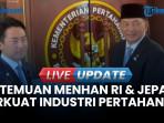 Menhan Sjafrie Sjamsoeddin Teken Kerja Sama Pertahanan RI–Jepang: Fokus Industri dan Alutsista