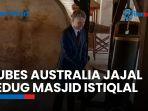 Saat Dubes Australia Rod Brazier Tabuh Bedug di Masjid Istiqlal