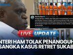 Menteri HAM Tak Akan Beri Penangguhan untuk Tersangka Penyerangan Retret Sukabumi