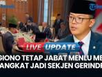 Saat Sugiono Dapat Ucapan Selamat Jadi Sekjen Gerindra dari Menteri Luar Negeri Belarus