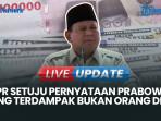 DPR Setuju Prabowo Terkait Rupiah Melemah: yang Terdampak Orang Kaya, Bukan Orang Desa