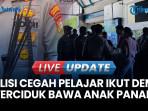 Polisi Patroli Cegah Pelajar Ikut Aksi Demo: Sita Busur dan Anak Panah