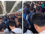 Ada Kereta Anjlok di Stasiun Jayakarta, Perjalanan KRL Bogor Gangguan, Stasiun Manggarai Chaos