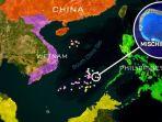 Peta-Laut-Cina-Selatan.jpg<pf>Citra-satelit-Mischief-Reef-sebelum-dan-sesudah-tahun-2004-dan-2022.jpg