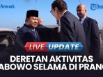 Prabowo Tinggalkan Momen Idul Adha di RI, Ini Deretan Aktivitas Presiden Selama di Prancis