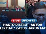 Penyelidik KPK Arif Budi Tuding Hasto Aktor Intelektual Kasus Suap PAW Harun Masiku