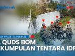 Brigade Al-Quds Pantau dari Jauh Ledakkan Tank dan Targetkan Segerombolan Tentara IDF di Gaza Utara