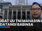 Cerita Mahasiswa UI Penggugat UU TNI: Dicari Babinsa Hingga Media Sosial Diserang