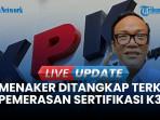 Alasan KPK Tangkap Wamenaker Immanuel Ebenezer: Dugaan Pemerasan