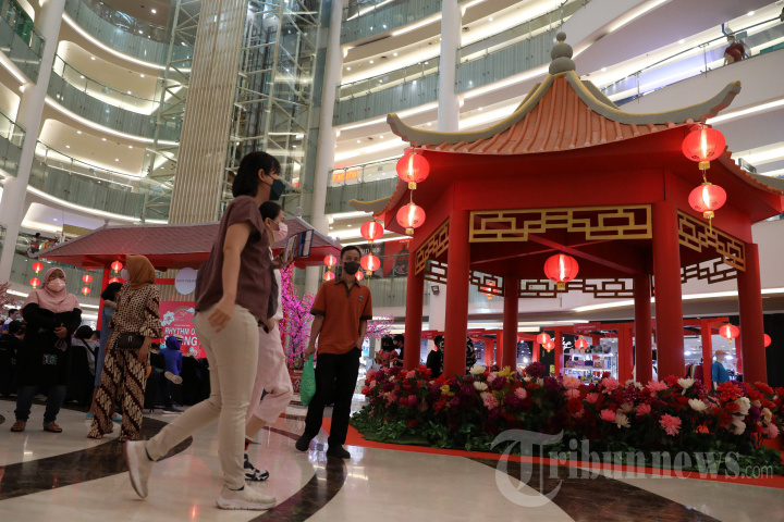 Dekorasi Imlek di Pusat Perbelanjaan, Foto 5 #1953868 - TribunNews.com