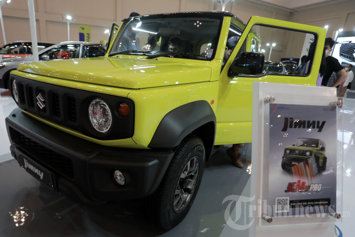 Penampilan Suzuki Jimny di GIIAS 2021, Foto 5 #1901500 - TribunNews.com