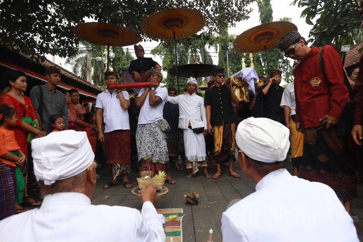Upacara Pernikahan Melelet di Bali, Foto 6 #1634948 - TribunNews.com