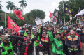 Aksi Demonstrasi Ojek Online di Jakarta
