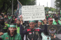 Aksi Demonstrasi Ojek Online di Jakarta