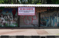 Pedagang Pasar Barito Pindah ke Lokasi Sementara