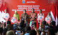 Penyerahan Kunci Hunian kepada Warga Eks Kampung Bayam