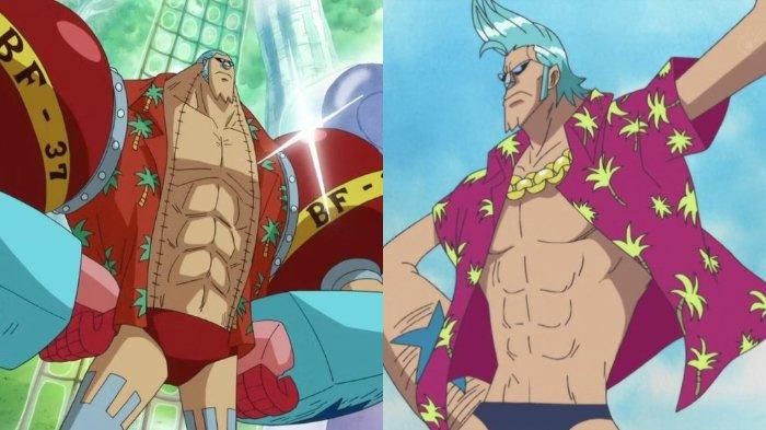 Luka di Tubuh Franky karena hantaman kereta laut. 10 Bekas Luka Ikonik di One Piece dan Kisahnya: Ada X di Dada Luffy hingga Cakar 3 di Mata Shanks