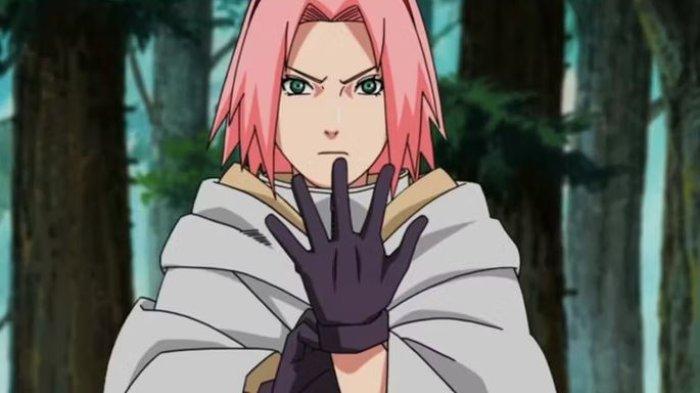 Haruno Sakura dalam serial Naruto. 10 Waifu Anime yang Disukai Para Wibu Sejak Kecil, Nami dan Bu Kades Konoha Masuk Dalam Daftar
