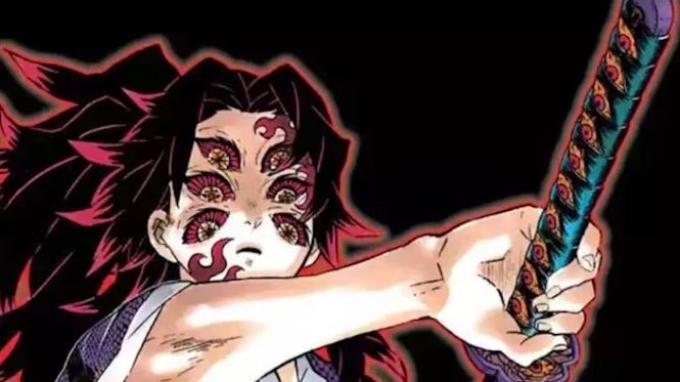 14 Warna Pedang Pembasmi Iblis Paling Terkenal di Demon Slayer: Ada Milik Sanemi hingga Tanjiro. 
Kokushibo dalam Demon Slayer