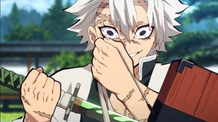 14 Warna Pedang Pembasmi Iblis Paling Terkenal di Demon Slayer: Ada Milik Sanemi hingga Tanjiro. 
Sanemi Shinazugawa dalam Demon Slayer
