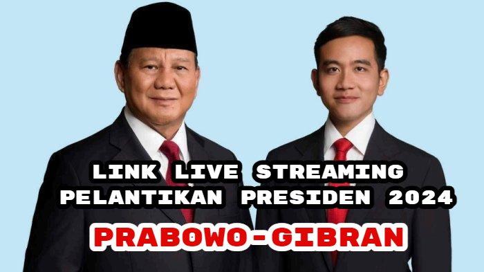 Sudah Berlangsung, Inilah Link Live Streaming Pelantikan Presiden 2024 Prabowo-Gibran di Senayan