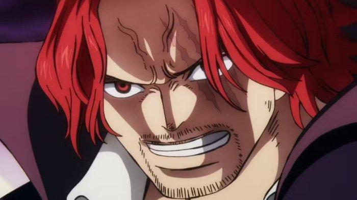 Akagami no Shanks dalam serial One Piece. 8 Pengguna Haki Terkuat yang Bukan Pemakan Buah Iblis di One Piece Shank Kalah Dengan Sosok 