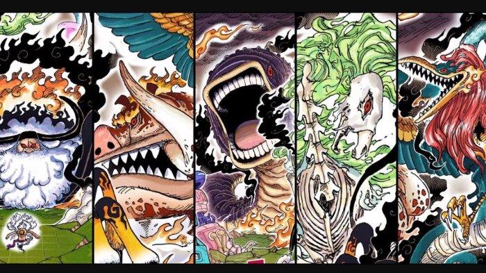 Gorosei atau Lima Sesepuh dalam serial One Piece. 7 Pengguna Buah Iblis Terkuat di Final Saga One Piece, Sosok Ini Lampaui Kekuatan Buah Iblis Luffy
