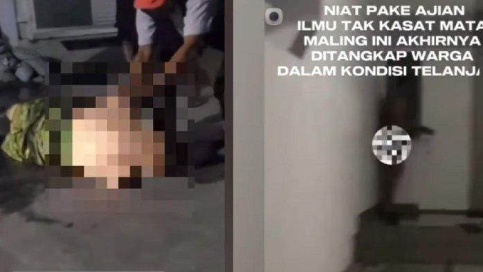 Aksi Nyeleneh Maling Bugil di Bekasi Praktekkan Ilmu Tak Kasat Mata, Kaget saat Ditangkap Warga