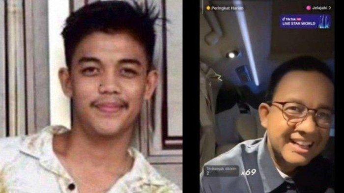 Ancaman itu dituliskan Rifan Ariansyah kala Anies Baswedan sedang melakukan live TikTok.