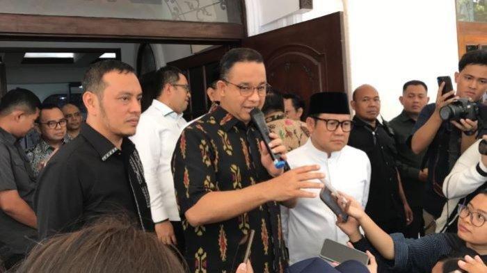Partai Nasdem, Partai Kebangkitan Bangsa (PKB), dan Partai Keadilan Sejahtera (PKS) membentuk tim pasangan Anies Baswedan dan Muhaimin Iskandar.