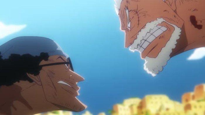Aokiji vs Garp dalams erial One Piece. Anime One Piece Hiatus Lama, Beri Alasan Ini Untuk Para Nakama