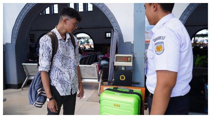 Aturan bagasi yang dapat dibawa masuk ke dalam kereta api.