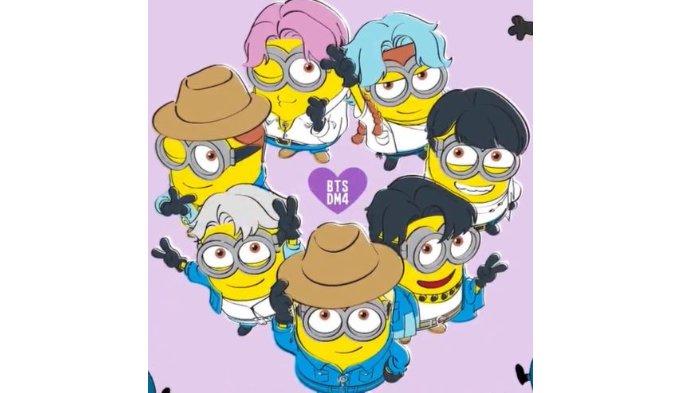 BTS Bakal Kolaborasi dengan Despicable Me di Project Mendatang