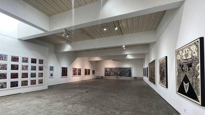 Karya lukisan di Sangkring Art Space