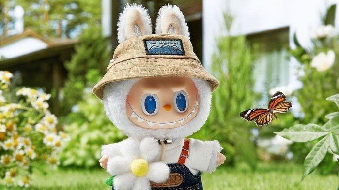 Boneka Labubu fall in wild series
