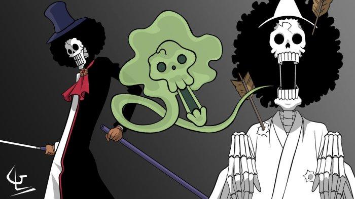 Brook dalam arc Wano Serial One Piece