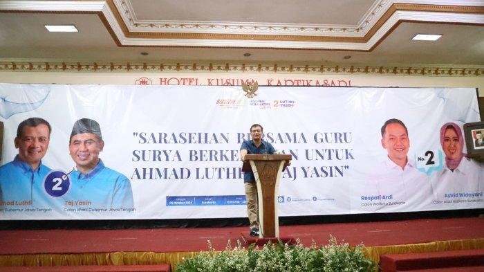 Calon Gubernur Jawa Tengah nomor urut 02, Ahmad Luthfi.