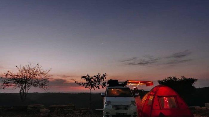 Area camping di Tebing Watu Mabur