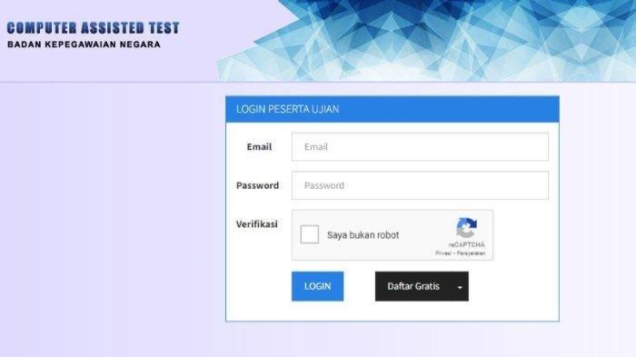 Cara Daftar CAT BKN Gratis untuk Latihan Tes CPNS 2024