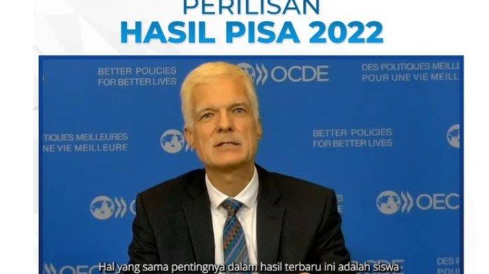 Andreas Schleicher, Direktur Direktorat Pendidikan dan Keterampilan Organisasi untuk Kerja Sama dan Pembangunan Ekonomi (OECD).