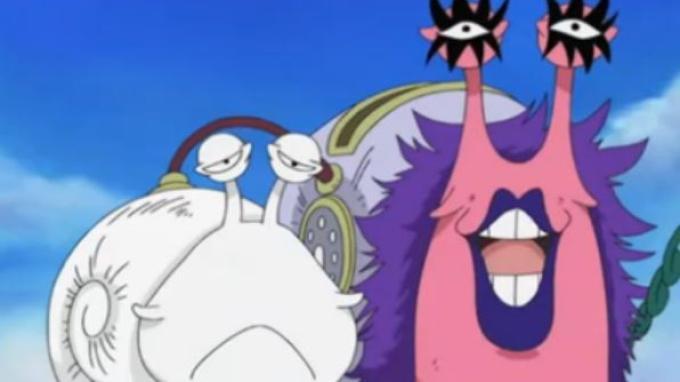 Den Den Mushi Putih dalam One Piece