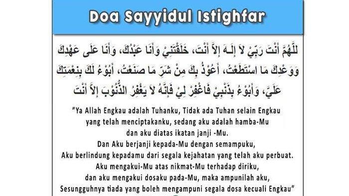 Doa Sayyidul Istighfar yang Bisa Dibaca saat Jumat Pagi, Lengkap dengan Arti dan Cara Membacanya