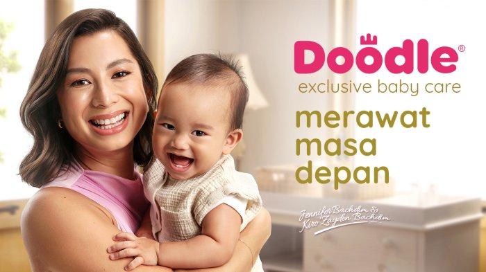 Doodle Minyak Telon Plus, Minyak Telon Aroma Greentea yang Aman dan Tidak Pedih di Mata